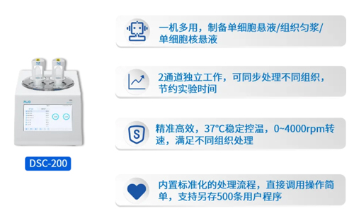 DSC-200单细胞悬液制备仪，双通道开启“新品钜惠”（内含多重优惠福利）